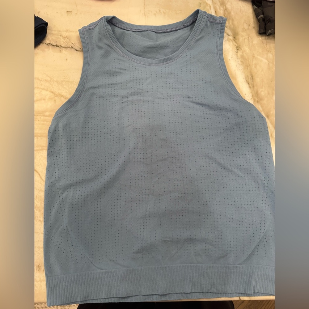 Athleta size small blue muscle tank